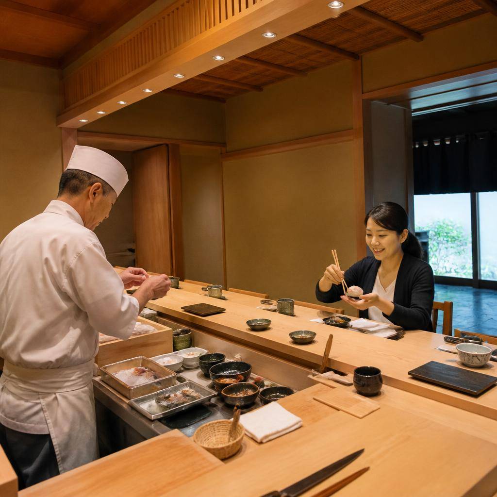 สอนมารยาทการกินซูชิโอมากาเสะแบบคนญี่ปุ่นแท้ๆ ที่ทำให้เชฟประทับใจ